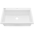 Ruvati 33 x 22 inch epiGranite Drop-in Topmount Granite Composite Quartz Single Bowl Kitchen Sink - Arctic White - RVG1083WH