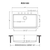 Ruvati 33-inch Drop-in Topmount Workstation Granite Composite Quartz Kitchen Sink - Arctic White - RVG1303WH