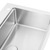 Ruvati 28 x 22 inch Drop-in Topmount Workstation Kitchen Sink 16 Gauge Stainless Steel Single Bowl - RVM5228