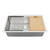 Ruvati 31-inch Undermount Workstation 16 Gauge Stainless Steel Kitchen Sink Single Bowl - RVM5231