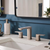 Ruvati Lanai Two Handle Widespread Modern Rectangular Square Bathroom Faucet in Brushed Nickel - RVF5237BN