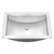 Ruvati 20 x 14 Workstation Bathroom Undermount Sink in Stainless Steel - RVH6521ST