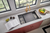 Ruvati 33-inch Workstation Dual Tier Nova Double Bowl Low Divide Undermount Stainless Steel Kitchen Sink - RVH8254