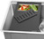 Ruvati Cutting Board with Inserted Colander Workstation Accessory in Black Composite - RVA1220BWC