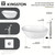 Kingston Brass 59" Acrylic Oval Single Slipper Freestanding Tub with Faucet Combo and Drain, Glossy White/Polished Chrome - KTRS5929131AL