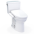 TOTO® Drake® WASHLET®+ Two-Piece Elongated 1.6 GPF TORNADO FLUSH® Toilet with S2 Bidet Seat, Cotton White - MW7763346CSG#01