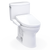 TOTO® WASHLET+®  Drake® II Two-Piece Elongated 1.28 GPF Toilet and WASHLET+® S2 Bidet Seat, Cotton White - MW4543346CEFG#01