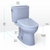 TOTO® WASHLET+®  Drake® II Two-Piece Elongated 1.28 GPF Toilet and WASHLET+® S5 Bidet Seat, Cotton White - MW4543446CEFG#01