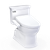 TOTO® WASHLET®+ Soirée® Elongated 1.28 GPF Universal Height Toilet with S2 Bidet Seat, Cotton White - MW9643346CEFG#01