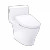 TOTO® WASHLET®+ Nexus® One-Piece Elongated 1.28 GPF Toilet and WASHLET S5 Bidet Seat, Cotton White - MW6423446CEFG#01