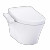 TOTO® WASHLET®+ AP Wall-Hung Elongated Toilet and WASHLET S2 and DuoFit® In-Wall 0.9 and 1.28 GPF Dual-Flush Tank System, Matte Silver - CWT4263346CMFG#MS