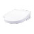 TOTO® WASHLET® S2 Electronic Bidet Toilet Seat with Instantaneous Water Heating, PREMIST and EWATER+ Wand Cleaning, Round, Cotton White - SW3345#01