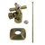 Kingston Brass Gehry Plumbing Toilet Trim Kit with Flange, Antique Brass -  KTK110P3