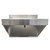 Whitehaus WHNC3022W 30" Noah's Collection Commercial Wall Hung Laundry / Scrub Sink - Brushed Stainless Steel