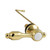 Kingston Brass Tudor Side Mount Toilet Tank Lever, Polished Brass - KTTALS2