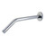 Kingston Brass Shower Scape 12" Shower Arm with Round Flange, Polished Chrome - K163R1