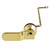 Kingston Brass Convergent Side Mount Toilet Tank Lever, Polished Brass - KTILS2
