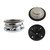 Kingston Brass Made to Match 3-Bolt Garbage Disposal Mount Assembly, Polished Stainless Steel/Polished Chrome - KDK4201