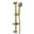 Kingston Brass Vilbosch 5-Function Hand Shower with 24" Slide Bar Kit, Brushed Brass - KX2527SBB