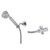 Kingston Brass Restoration Hand Shower Kit, Polished Chrome - KX1031BD