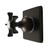 Kingston Brass Hamilton Single-Handle Six-Way Diverter Valve with Square Trim Kit, Oil Rubbed Bronze - KS4045NX