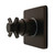Kingston Brass Concord Single-Handle Six-Way Diverter Valve with Square Trim Kit, Oil Rubbed Bronze - KS4045DX