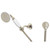 Kingston Brass Victorian Hand Shower Kit, Polished Nickel - KX1066BE