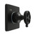Kingston Brass Webb Single-Handle Three-Way Diverter Valve with Square Trim Kit, Matte Black - KS3040RKX