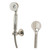 Kingston Brass Restoration Hand Shower Kit, Polished Nickel - KX1036SE