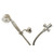 Kingston Brass Restoration Hand Shower Kit, Polished Nickel - KX1036BD