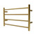 Kingston Brass Gallant 24" x 16" Stainless Steel Wall Mount 4-Tier Towel Rack, Brushed Brass - DTM24164BB