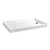 Kingston Brass Aruba 60" x 32" Acrylic Double Threshold Shower Base with Right Drain, Glossy White - VTSB60324R