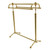 Kingston Brass Warwick 28" Freestanding Pedestal 3-Tier Towel Rack, Brushed Brass - SCC2267