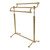 Kingston Brass Warwick 28" Freestanding Pedestal 3-Tier Towel Rack, Brushed Brass - SCC2397