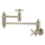 Kingston Brass Millennium Wall Mount Pot Filler Faucet, Brushed Nickel - KS3108ZX