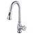 Kingston Brass Belknap Single-Handle Pull-Down Kitchen Faucet, Polished Chrome - LS8691RX