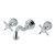 Kingston Brass Essex Double-Handle Wall Mount Bathroom Faucet, Polished Chrome - KS3121BEX