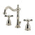 Kingston Brass Essex Widespread Bathroom Faucet with Brass Pop-Up, Polished Nickel - KB1976BEX