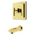 Kingston Brass Claremont Single-Handle Pressure Balanced Tub Faucet, Polished Brass - KB8652CQLTO
