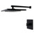 Kingston Brass Concord Single-Handle Pressure Balanced Shower Faucet, Matte Black - KB8340DXSO