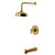 Kingston Brass Manhattan Single-Handle Pressure Balanced Tub and Shower Faucet, Brushed Brass - KB6337CML