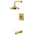 Kingston Brass Concord Single-Handle Pressure Balanced Tub and Shower Faucet, Brushed Brass - KB6147DL