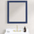 Blossom 30" Wood Framed Mirror - Navy Blue - M6 30 25