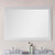 Blossom Dubai 48" Mirror - Matte White - M6003 48 01