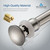 Blossom 1-1/4" Brass Pop up Drain with Overflow - Brushed Nickel - BA02 001 02