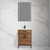 Blossom Lisbon 24" Vanity w/ SMC Sink - Brown Walnut - V8048 24 11 SM