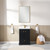 Blossom Sicily 24" Vanity (Cabinet Only) - Black Oak - V8051 24 37