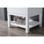 Blossom Monaco 42" Vanity Legs - Matte White - L9000 42 01