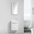 Blossom Colmar 18" Wall-Hung Vanity & Sink - Glossy White - V8004 18 01 A