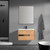 Blossom Brest 30" Wall-Hung Vanity w/ SMC Sink - Classic Oak - V8047 30 29 SM